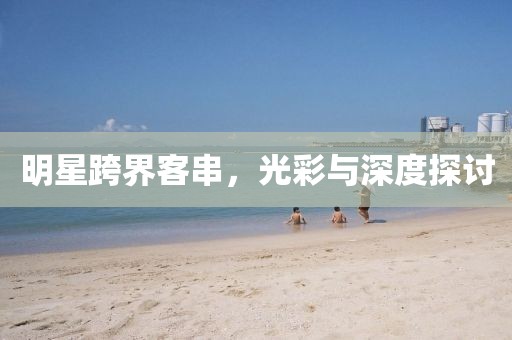明星跨界客串，光彩與深度探討