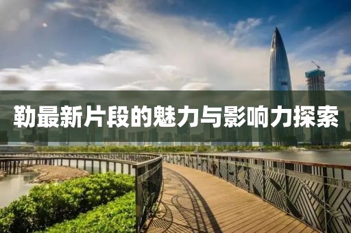 勒最新片段的魅力與影響力探索