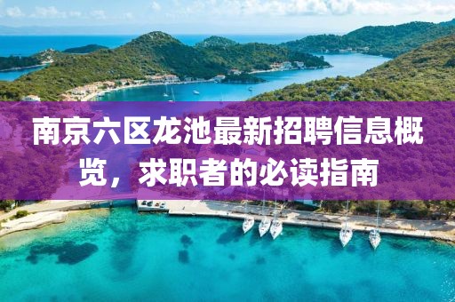 南京六區(qū)龍池最新招聘信息概覽，求職者的必讀指南