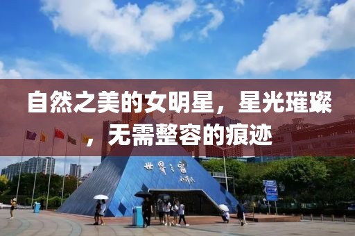 自然之美的女明星，星光璀璨，無需整容的痕跡